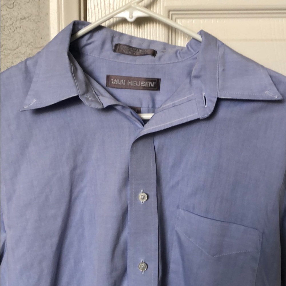 Blue button down - Picture 2 of 3